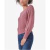 imageLucky Brand Womens Textured Dot Crew Neck SweaterRenaissance Rose