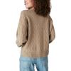 imageLucky Brand Womens Womens Cozy Cable Stitch CardiganGoat