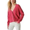 imageLucky Brand Womens Womens Cozy Cable Stitch CardiganRed Bud