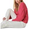 imageLucky Brand Womens Womens Cozy Cable Stitch CardiganRed Bud