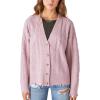 imageLucky Brand Womens Cable CardiganDawn Pink
