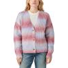 imageLucky Brand Womens Ombre CardiganBlue and Pink Combo