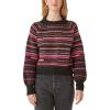 imageLucky Brand Womens Spacedye Crew SweaterBlack Multi