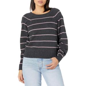 imageLucky Brand Womens Crew Neck SweaterCharcoal Combo