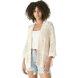 imageLucky Brand Womens Crochet CardiganCream