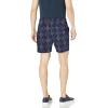 imageLucky Brand Mens Printed Flat Front ShortBlue Print Multi