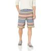 imageLucky Brand Mens Printed Flat Front ShortMulti Stripe