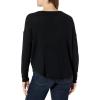 imageLucky Brand Womens Cloud Jersey Long Sleeve CrewJet Black