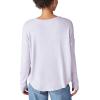 imageLucky Brand Womens Cloud Jersey Long Sleeve CrewSand Verbena