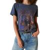 imageLucky Brand Womens Janis Joplin Classic Crew TeeDress Blues