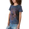 imageLucky Brand Womens Janis Joplin Classic Crew TeeDress Blues