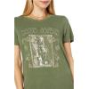 imageLucky Brand Womens Janis Joplin Classic Crew TeeWinter Moss