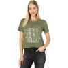 imageLucky Brand Womens Janis Joplin Classic Crew TeeWinter Moss