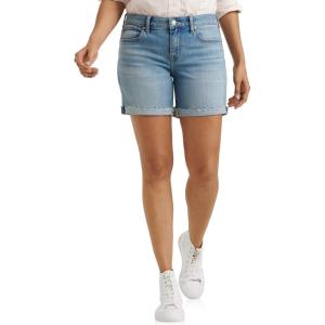 imageLucky Brand Womens Mid Rise Ava Roll Up ShortThomas