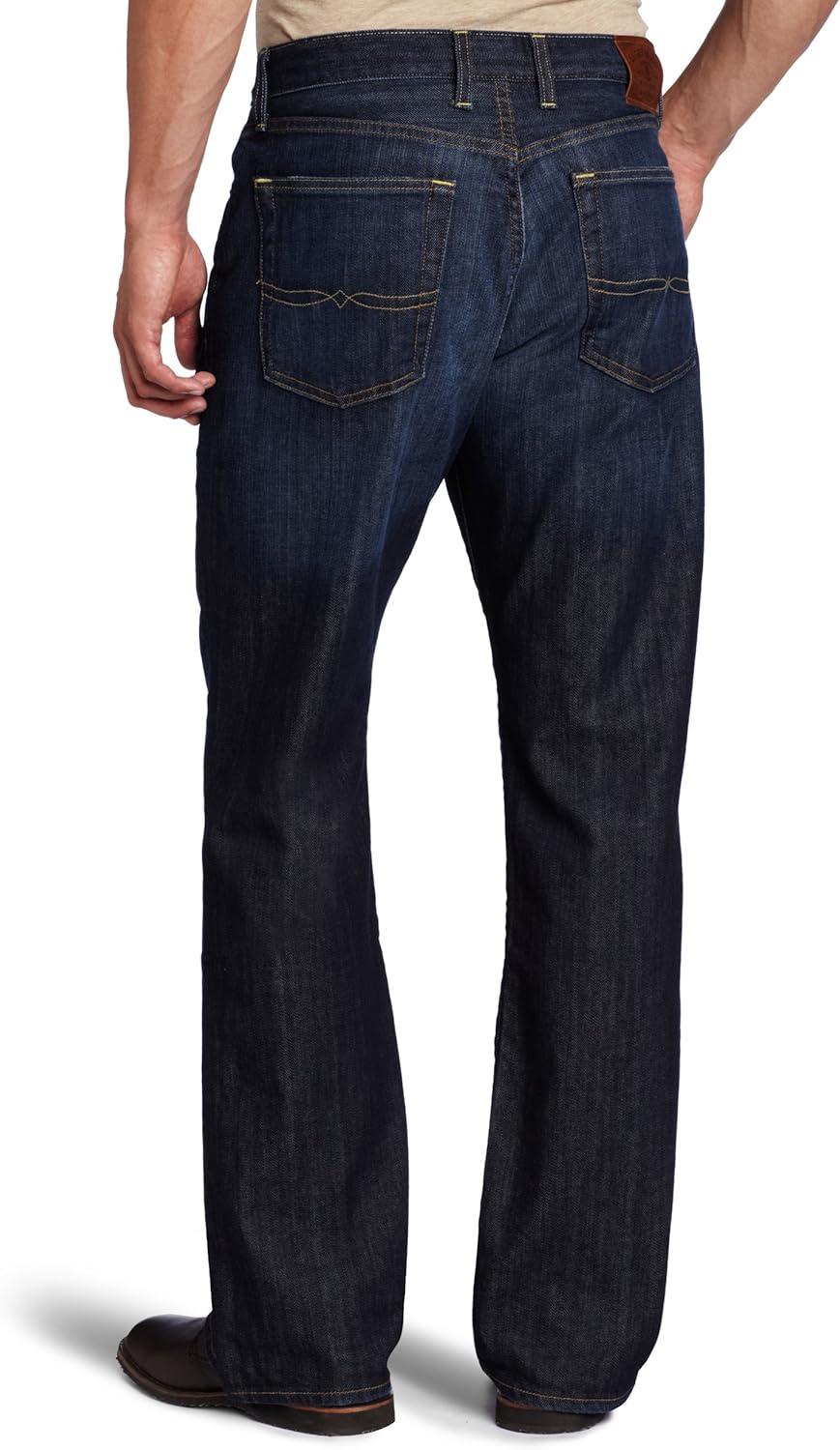 imageLucky Brand Mens 181 Relaxed Straight Leg Jean in Ol Night ShiftOl Lipservice