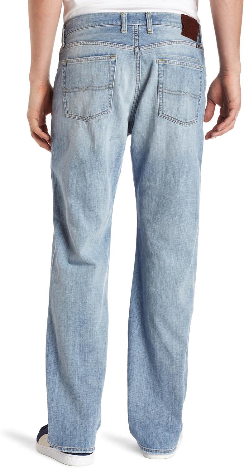 imageLucky Brand Mens 181 Relaxed Straight Leg Jean in Ol Night ShiftOl Refugio