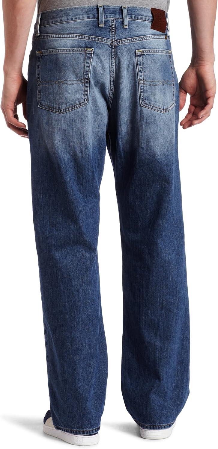 imageLucky Brand Mens 181 Relaxed Straight Leg Jean in Ol Night ShiftOl Summer Camp