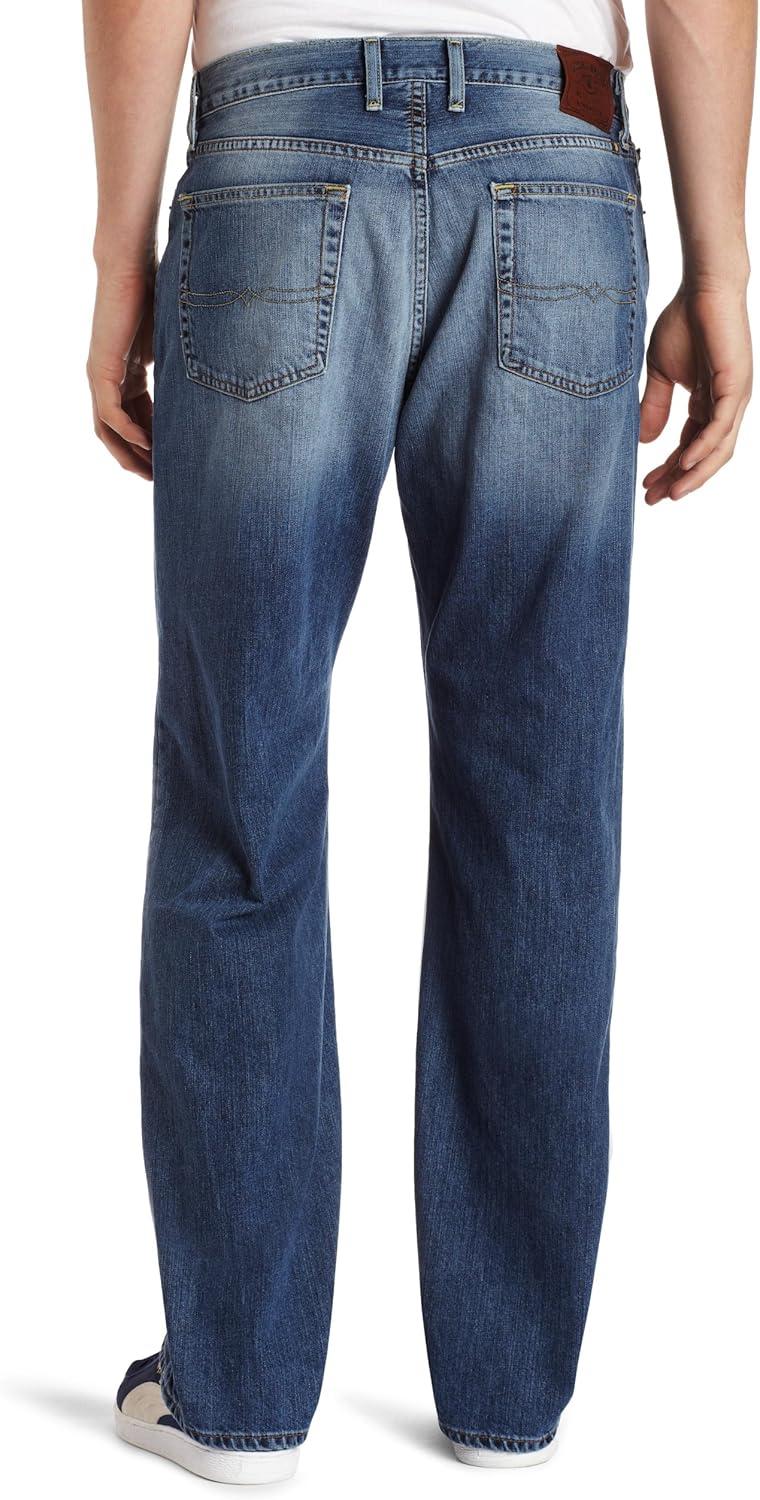 imageLucky Brand Mens 181 Relaxed Straight Leg Jean in Ol Night ShiftOl Summercamp