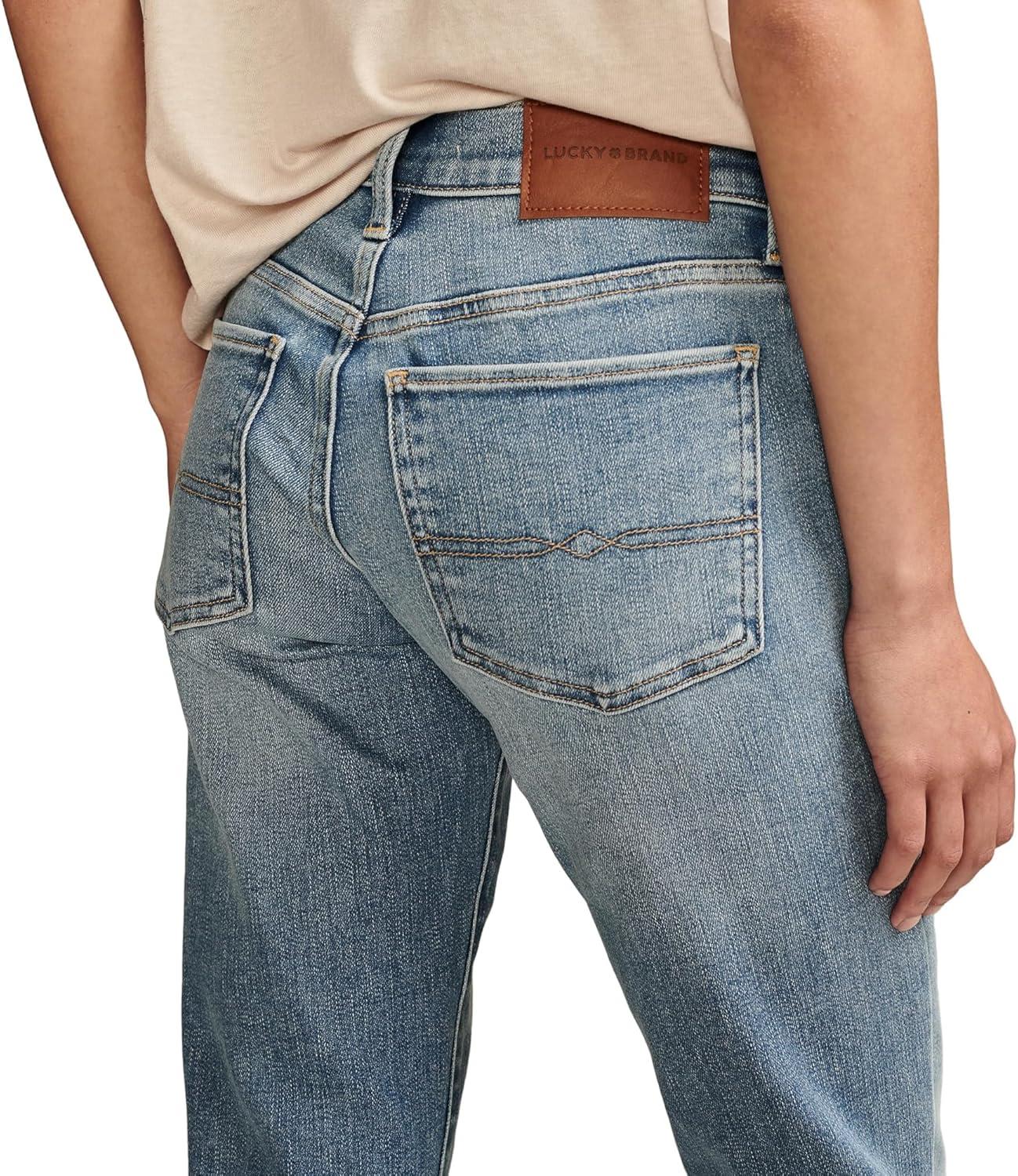 imageLucky Brand Womens Mid Rise Sweet Straight JeansWanderer