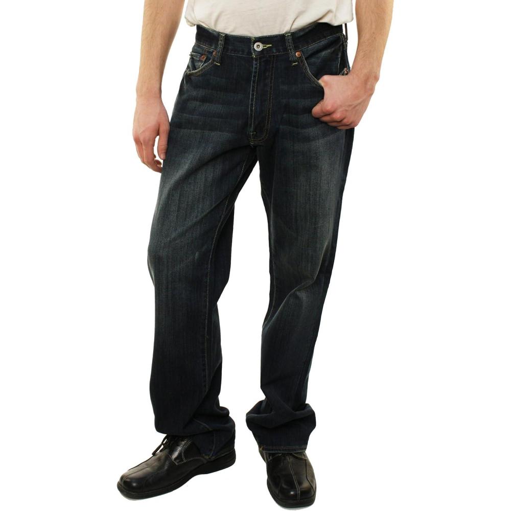 imageLucky Brand Mens 181 Relaxed Straight Leg Jean in Ol Night ShiftOl Downtown Hipster