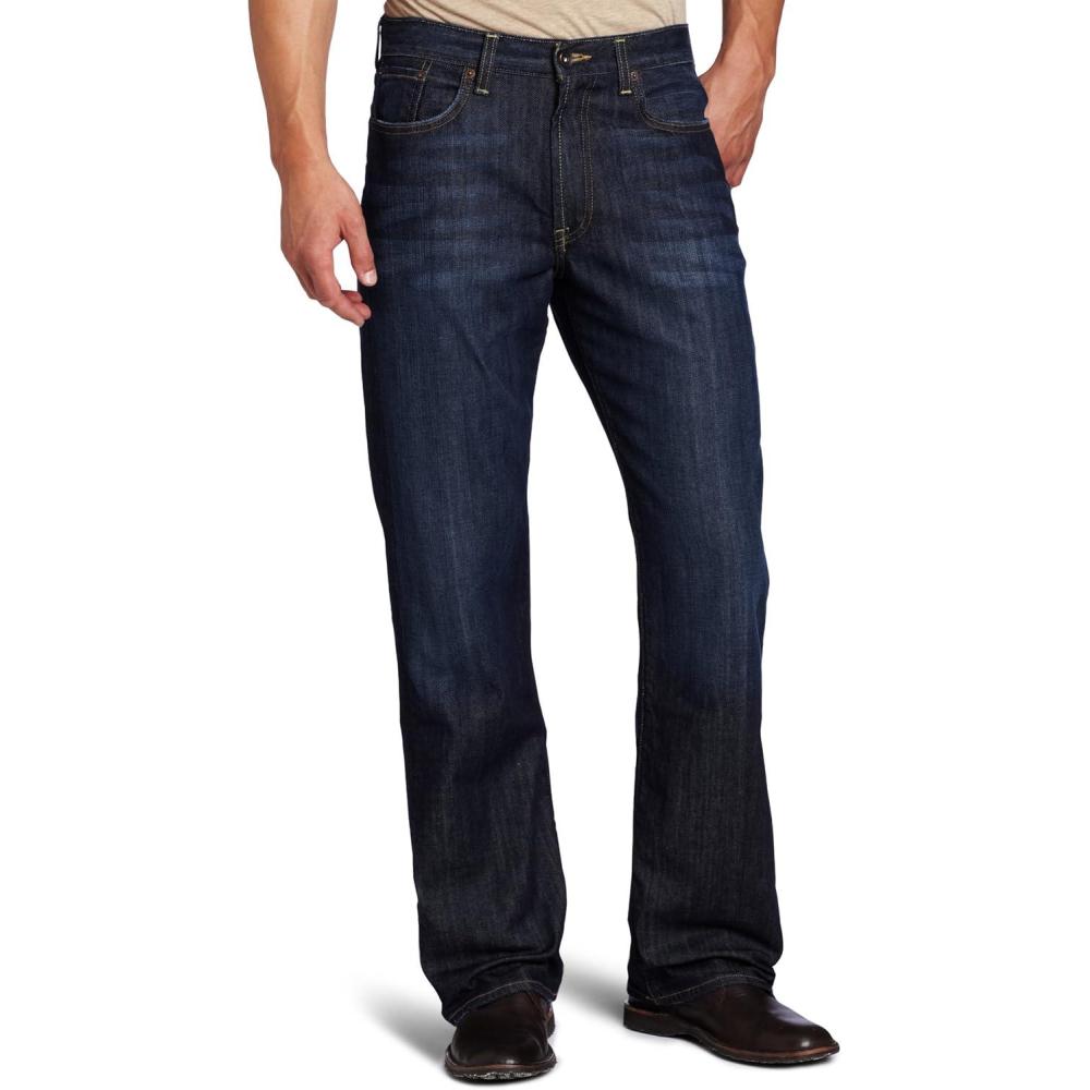 imageLucky Brand Mens 181 Relaxed Straight Leg Jean in Ol Night ShiftOl Lipservice