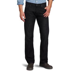imageLucky Brand Mens 221 Straight JeanBlack Dark Williamson