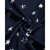 imageLucky Brand Womens Pajama Set  4 Piece Sleep Shirt Tank Top Pajama Pants Lounge Shorts SXLNavy Stars