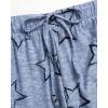 imageLucky Brand Womens 2 Pack Pajama Pants  Hacci Sleep and Lounge Bottoms with PocketsStarsBlue Iris