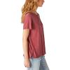 imageLucky Brand Womens Classic Crew Neck TeePomegranate