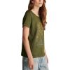 imageLucky Brand Womens Classic Crew Neck TeeRifle Green