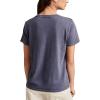 imageLucky Brand Womens Classic Crew Neck TeeWashed Blue