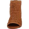 imageLucky Brand womens Mofira Woven Peep Toe BootieTan