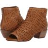 imageLucky Brand womens Mofira Woven Peep Toe BootieTan