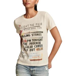 imageLucky Brand Womens Classic Crew Neck TeeEgret