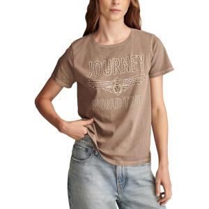 imageLucky Brand Womens Classic Crew Neck TeeWalnut