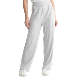 imageLucky Brand Womens Cloud Jersey Wide Leg PantHeather Grey