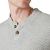 imageLucky Brand Mens Lucky Brand Mens Cloud Soft Henley SweaterLight Heather Grey