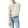 imageLucky Brand Mens Lucky Brand Mens Cloud Soft Henley SweaterStraw Heather