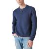 imageLucky Brand Mens Lucky Brand Mens Cloud Soft Henley SweaterDark Denim
