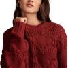 imageLucky Brand Womens Bobble CrewCabernet