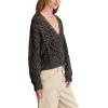 imageLucky Brand Womens Cable Stitch Long Sleeve CardiDark Black