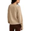 imageLucky Brand Womens Cloudsoft Crew Neck CardiganOatmeal Heather