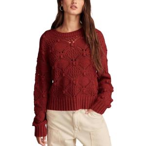 imageLucky Brand Womens Bobble CrewCabernet