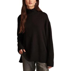 imageLucky Brand Womens Mock Neck TunicDark Black