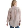 imageLucky Brand Womens Long Sleeve Button Neck Stripe Popover Top