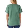 imageLucky Brand Womens Santa Claus Coca Cola Boyfriend TeeHunter Green