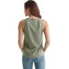 imageLucky Brand Womens Sleeveless VNeck Cutwork Tank TopSea Spray