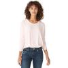 imageLucky Brand Womens Long Sleeve Crew Neck TopVeiled Rose