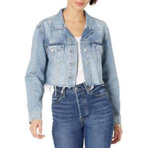 imageLucky Brand Womens Cut Off Denim Trucker JacketSunspot