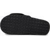 imageLucky Brand Boys Slippers  Fuzzy Non Slip Memory Foam House Slippers for Kids  Plush Soft Rubber Sole Bedroom ShoesBlack